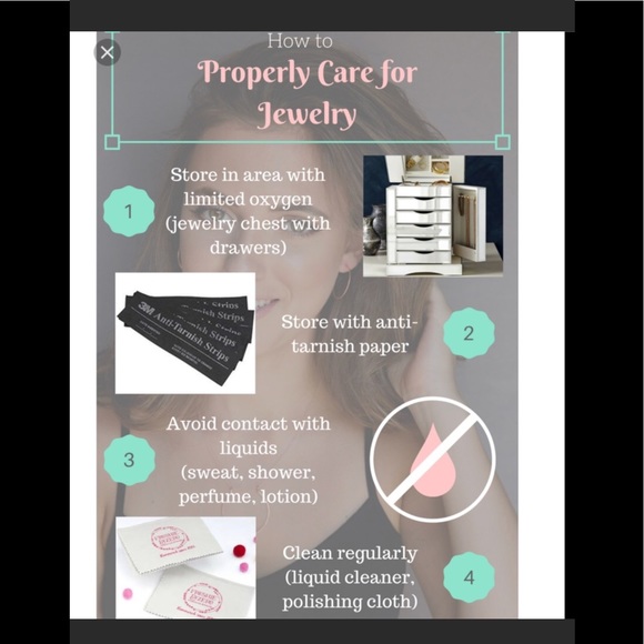 5 Piece Gold Color Ring Set - Picture 5 of 6